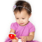 SmartNoggin NogginStik Light-up Developmental Rattle - Color Changing, Textured for Grasping, Mirror & Rattle Sound - Sensory To