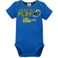 Gerber Nfl Baby Boys' 3-Piece Bodysuit, Sleep 'N Play, & Cap Set, Los Angeles Rams, 6-9 Months