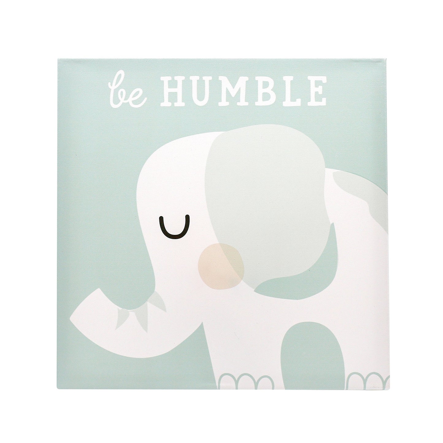 tiny ideas Pastel Animal Canvas Artwork - Postive Affirmations, Gender Neutral Nursery Wall D  cor, Gift For New And Expecting P