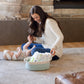 Naturalcozy 3-Piece Oval Storage Basket Set-Natural Rope Woven Baskets For Storage, Gift Basket Empty, Toy Basket, Soft Baby Bas
