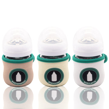 Kanudle Sleeve Covers For 4 Oz Philips Avent Glass Baby Bottle | Adjustable Sleeves | Heat And Cold Retention | Neoprene - Juice
