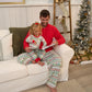 Gerber Unisex Baby Men'S 2-Piece Holiday Family Matching Pajamas, Oh What Fun Fairisle