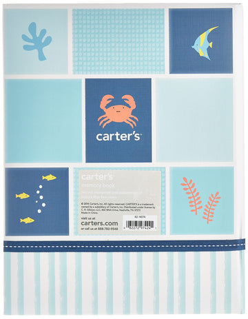 C.R. Gibson First 5 Years Memory Book, By Carters, Record Memories And Milestones On 64 Beautifully Illustrated Pages - Under Th