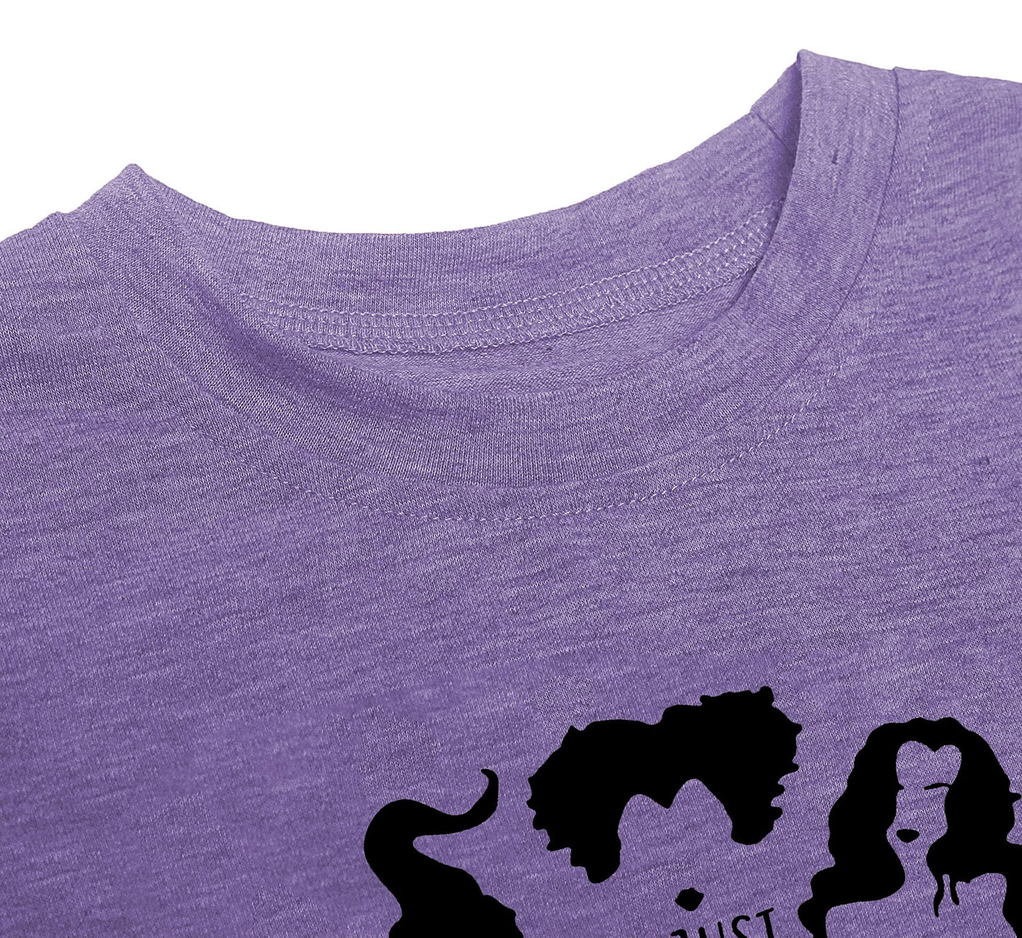 It'S Just A Bunch Of Hocus Pocus Halloween T Shirt Toddler Boys Girls Sanderson Sister Graphic Tee Shirts(Purple,120)