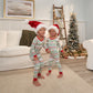Gerber Unisex Baby Infant 2-Piece Holiday Family Matching Pajamas, Oh What Fun Fairisle