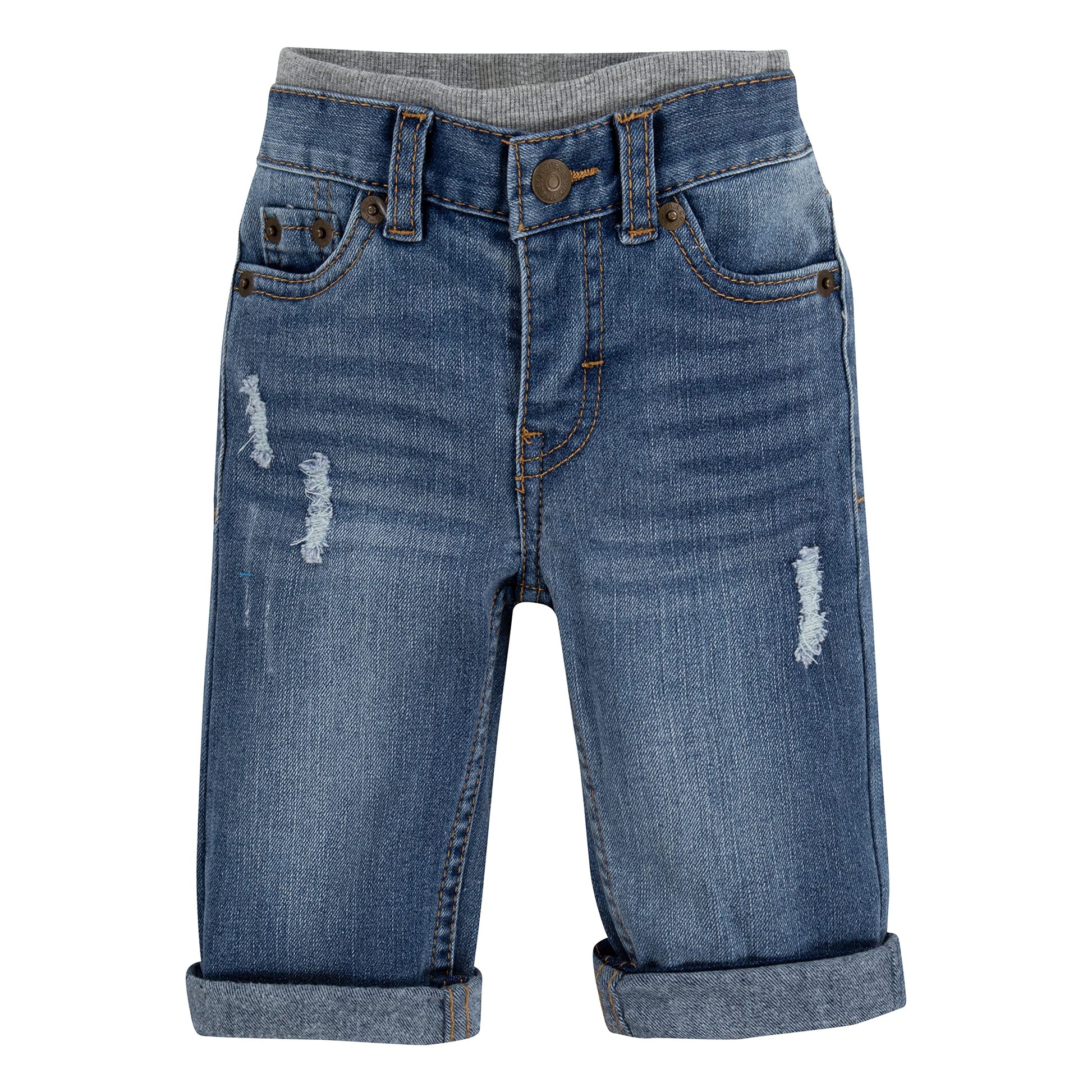 Levi'S Baby-Boys Straight Fit Jeans, Vintage Sky, 24 Months