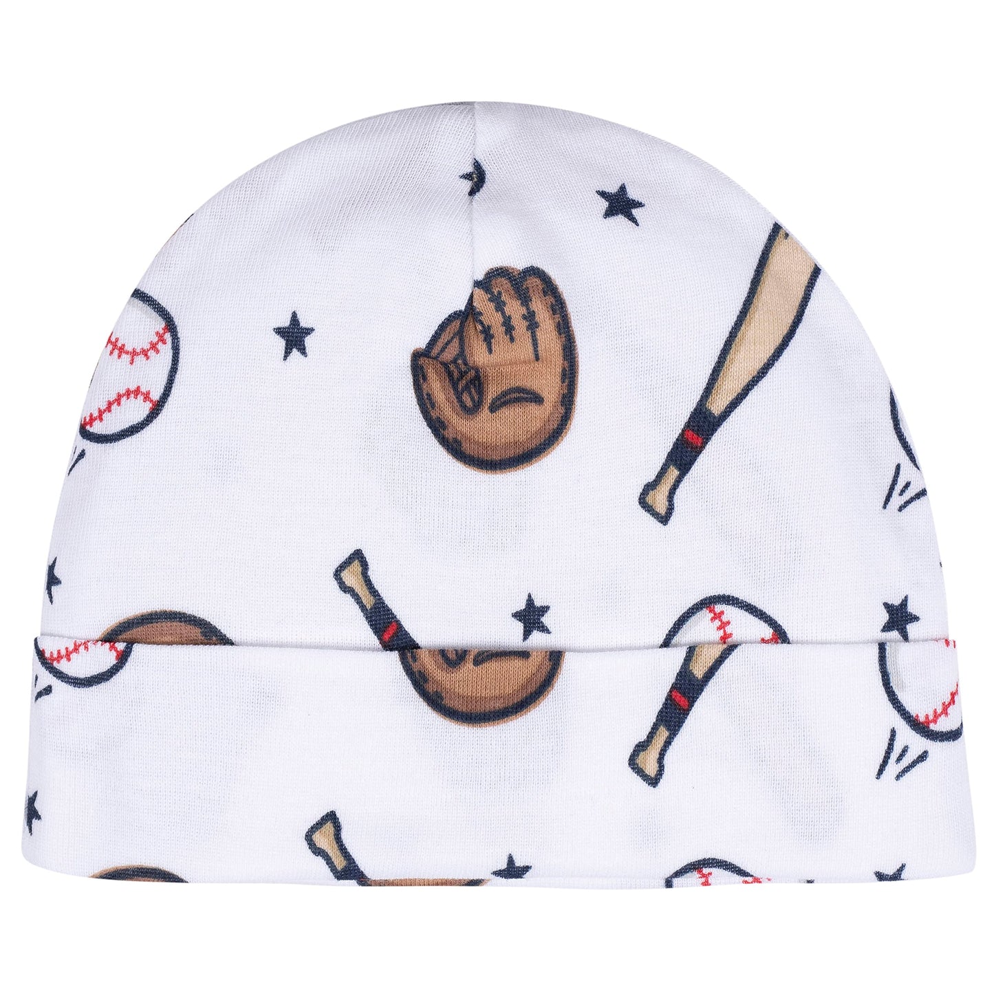 Gerber Baby Boys Cap and Mitten Sets Sports Blue Newborn