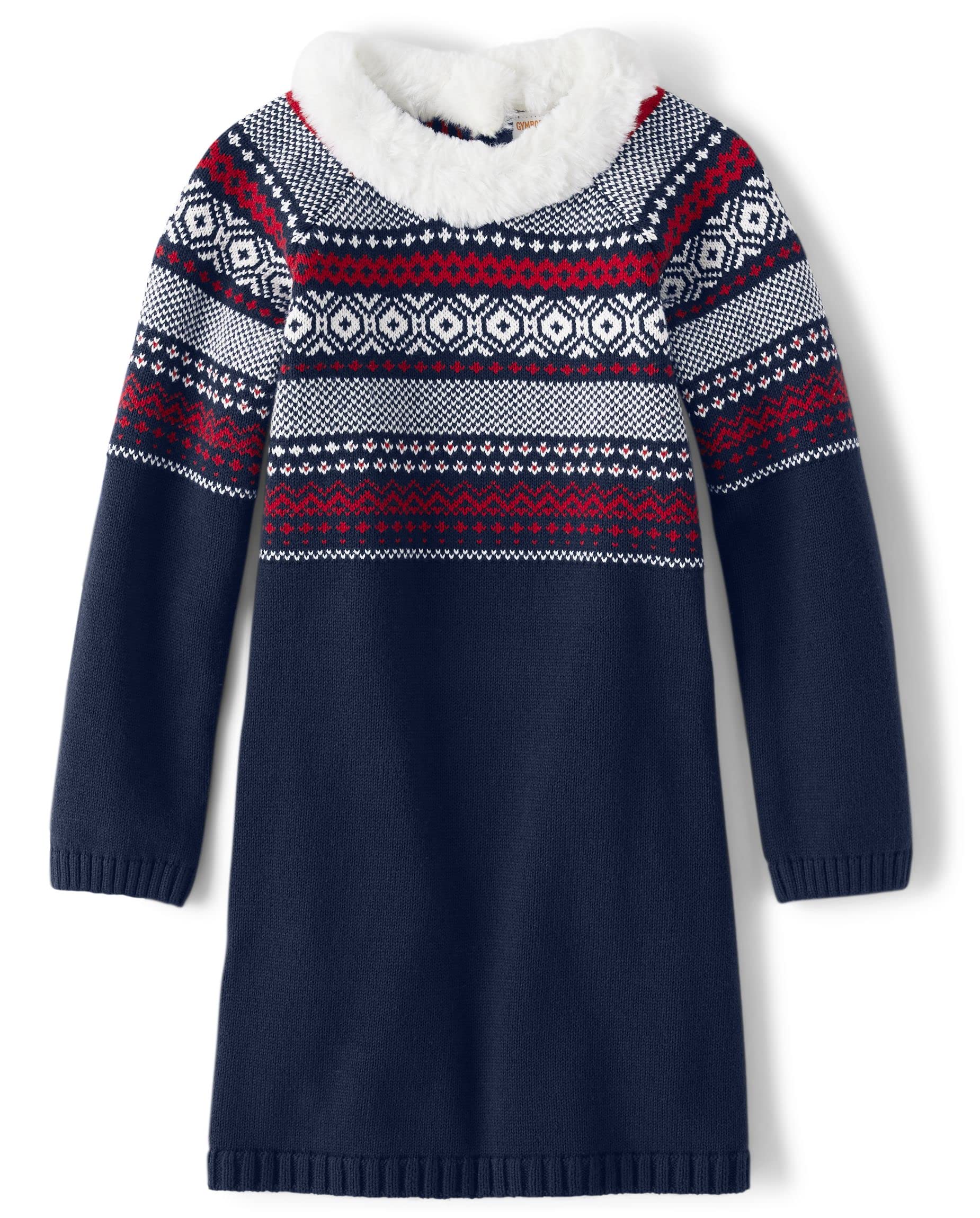 Gymboree,And Toddler Long Sleevesweater Dresses,Navy,5T