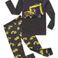 Family Feeling Construction Truck Baby Boys Long Sleeve Pajamas Sets Cotton Pyjamas Toddler Infant Kids 18-24 Months Grey