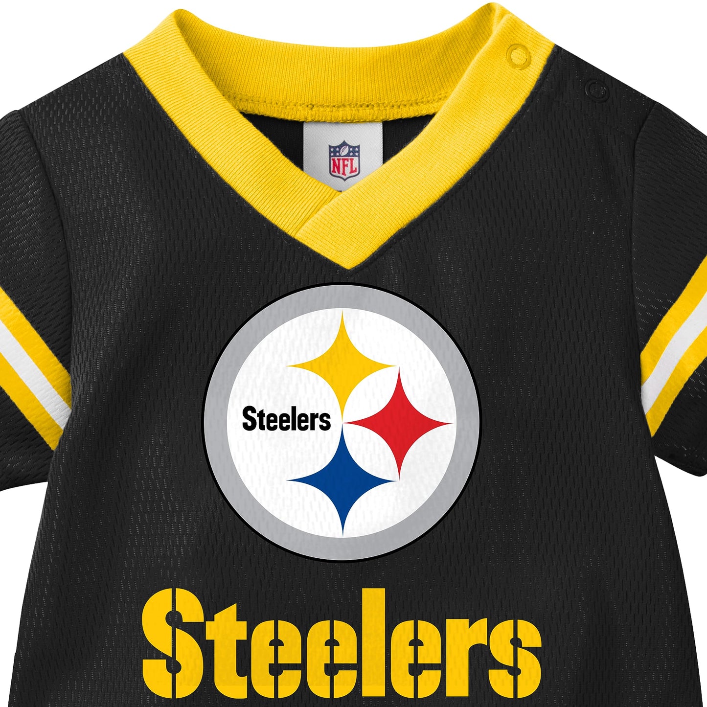 Gerber Unisex Baby Baby Boys NFL Jersey Onesie Bodysuit, Team Color, 6-12 Months