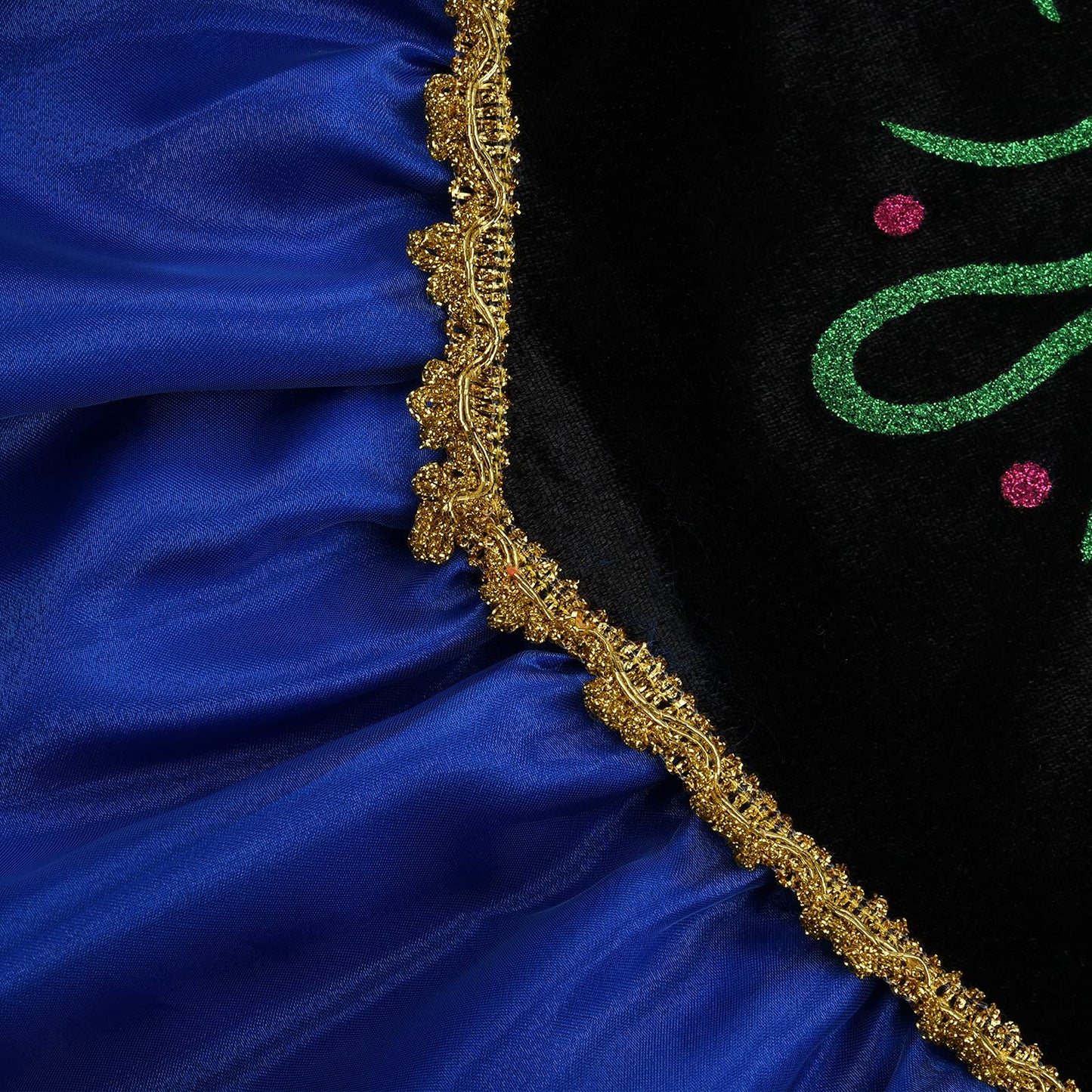 Jerrisapparel Princess Snow Party Dress Queen Costume Cosplay Dress Up (7-8, Blue With Accessories)