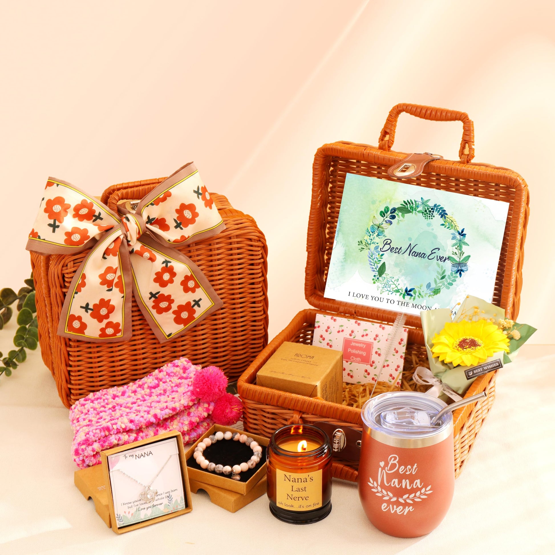 RYANDYPE Mothers Day Gifts for Nana,Nana Birthday from Granddaughter/Grandson