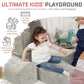 Zysmalat Foam Climbing Blocks For Toddlers 1-3 Inside - Soft Play Climb And Crawl Activity Play Set - Luxury Velvet Indoor Soft