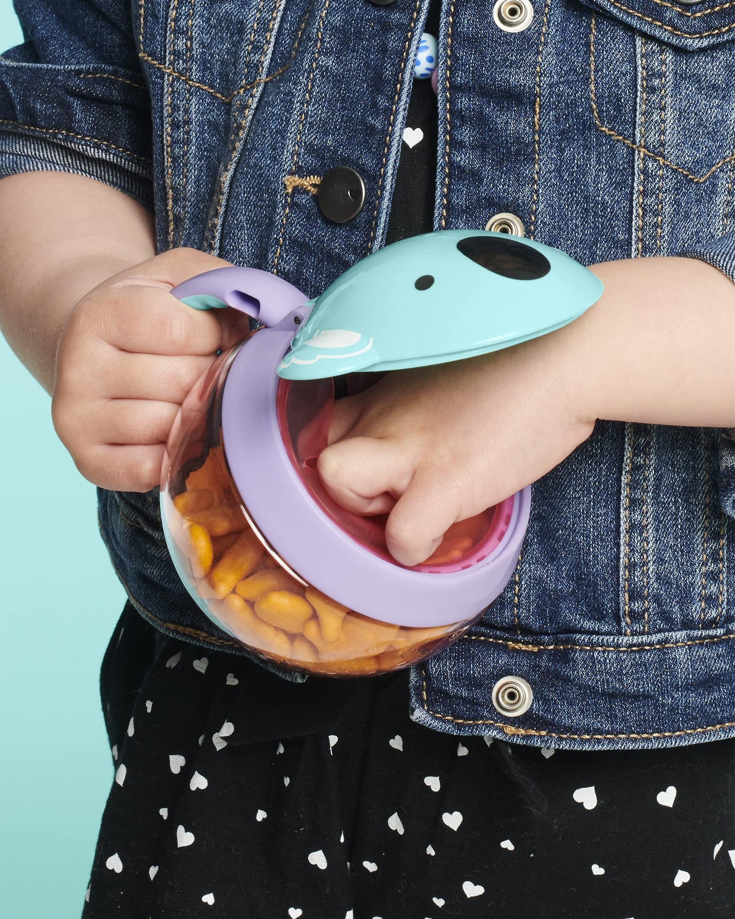 Skip Hop Baby Snack Container, Mealtime Snack Cup, Koala