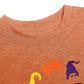 Lazychild Baby Girls Boys Halloween Shirt Toddler Hocus Pocus T-Shirt Sanderson Sister Graphic Print Tee Shirts(Orange,110)