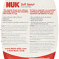 Nuk Replacement Silicone Spout, Clear, Pack Of 1