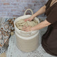 Xuanguo Cotton Rope Laundry Basket Hamper For Clothes Woven Storage Basket For Living Room Bedroom Boho Tall Rope Baskets For Bl