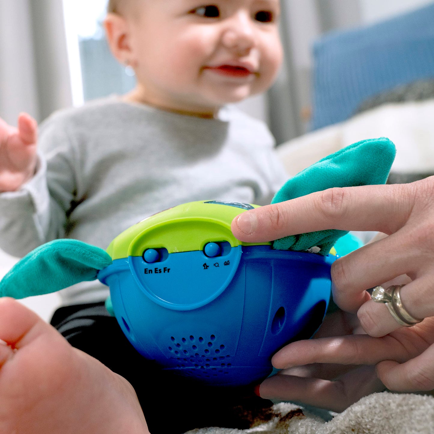 Baby Einstein Ocean Explorers Neptunes Cuddly Plush Composer Musical Discovery Toy, Ages 6 Months and up