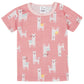 Gerberbaby Girlstoddler Snug Fit 4-Piece Pajama Setlittle Llama Pink18 Months