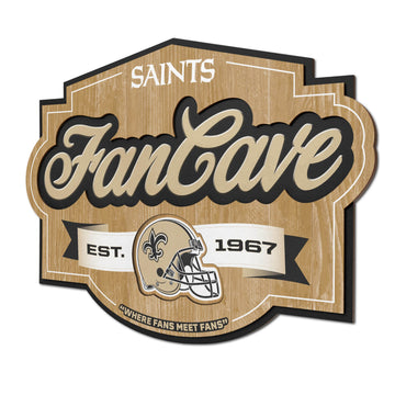 Youthefan Nfl New Orleans Saints Fan Cave Sign