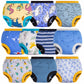 BIG ELEPHANT Baby Boys 10 Pack Toddler Potty Training Pants 100% Cotton Underpants, 4T