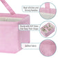 Mr. Pen Baby Diaper Caddy Organizer, Pink Quilted Fabric, Car Diaper Caddy, Portable