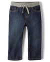 The Children'S Place Baby Boys And Toddler Pull On Straight Jeans, Liberty Blue, 9-12 Months Us