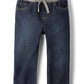 The Children'S Place Baby Boys' Pull On Straight Jeans, Liberty Blue, 3T