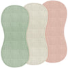 Hhahafelt 3 Pcs Changing Pad Liners Fits In Peanut Shape Changing Pad Waterproof Diaper Mats Organic Cotton Peanut Mats Are Warm