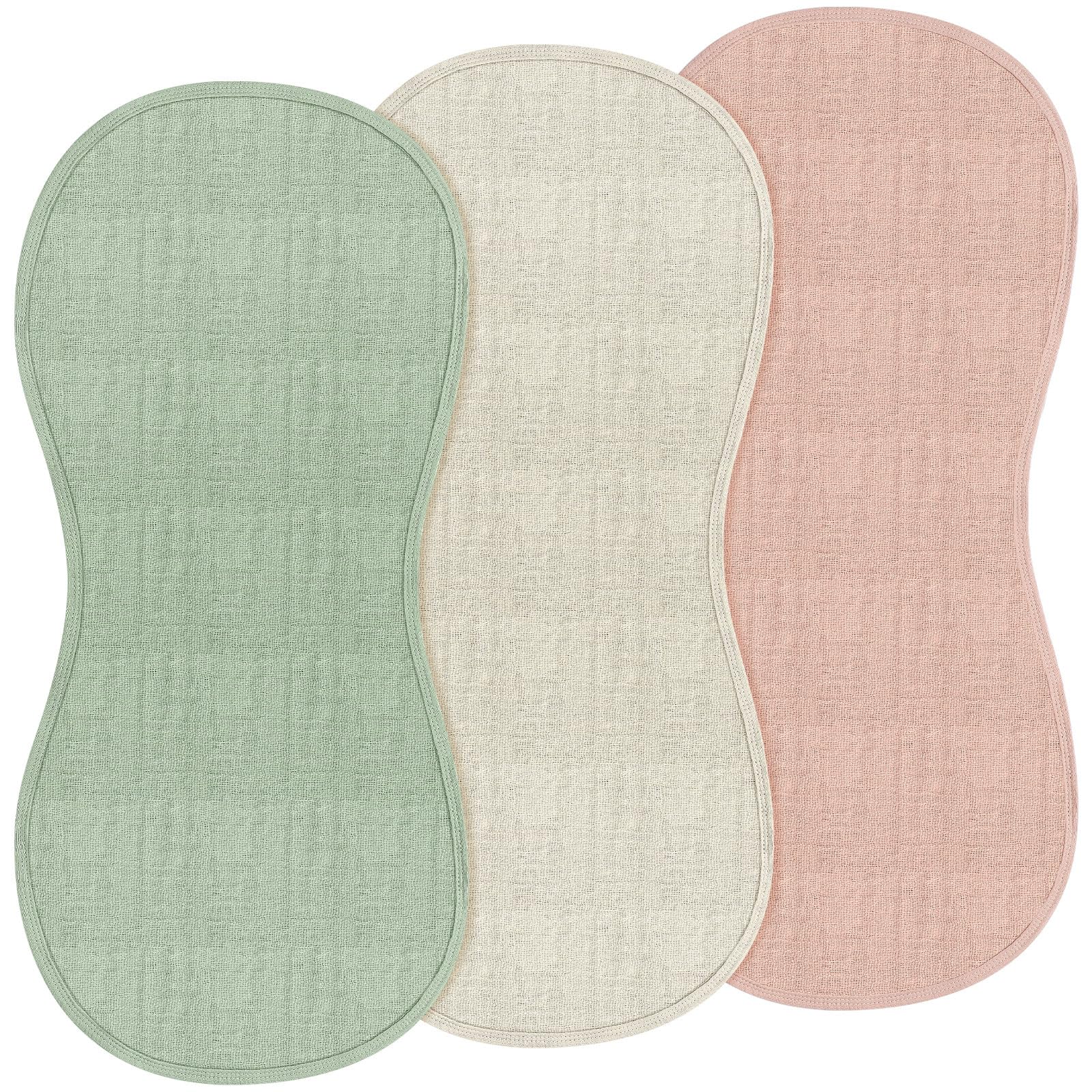 Hhahafelt 3 Pcs Changing Pad Liners Fits In Peanut Shape Changing Pad Waterproof Diaper Mats Organic Cotton Peanut Mats Are Warm