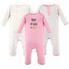 Hudson Baby Unisex Baby Cotton Coveralls, Heart, 6-9 Months