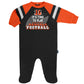Gerber Unisex Baby Nfl Footed Sleep And Play, Team Color, 6-9 Months