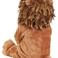 Fun Costumes Infant Lion Onesie Costume, Baby Hooded Lion Costume With Yarn Mane And Tail Details, Attached Mitts And Booties 12