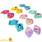 Baby Shark Hair Bows - Hair Accessories Gift Set - Kids Hair Bows - 7 Pcs 4 Inch Bundle - Hair Bows For Girls - Different Charac