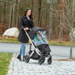 UPPAbaby Performance Rain Shield for Vista and Cruz Strollers / Waterproof and Windproof Coverage / Ventilated Design / Quick At