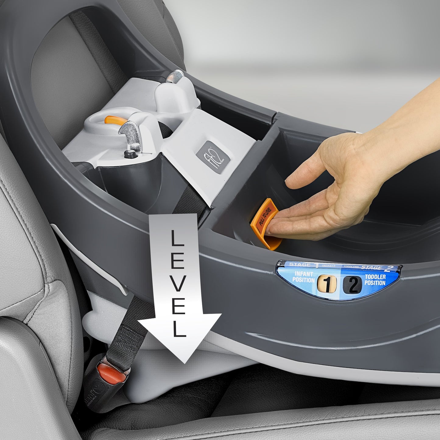 Chicco Chicco Fit2 Infant & Toddler Car Seat Base, Stay-In-Car Base For Second Vehicle, Compatible With Chicco Fit2 Car Seat | A
