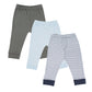 Luvable Friends Unisex Baby Cotton Pants, Navy Stripe, 18-24 Months