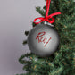 Tiny Ideas Christmas Baby'S Handprint Ball Ornament, Included Paint For Baby'S Print, Newborrn Holiday Keepsake Gift, Diy Classi