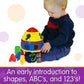 The Learning Journey Early Learning - Rocket Shape Sorter - Toddler Toys & Gifts for Boys & Girls Ages 12 Months and Up - Award