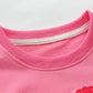 Little Hand Toddler Girls Ruffle Sleeve Shirts Kids Love Heart Pasting Clothes Valentine'S Tee Sweatshirt For 3T