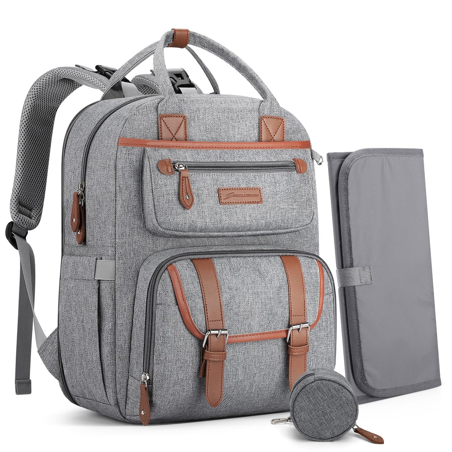 Maelstrom Diaper Backpack, 30L Gray