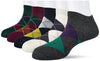 Amazon Brand  Inkast MenS Cotton Ankle Socks (Inksckns065_Multicoloured_One Size)