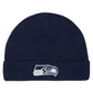 Gerber Nfl Seattle Seahawks 3 Pack Bodysuit Footed Pant And Cap Registry Gift Set, Blue/White Seattle Seahawks, 0-3M