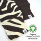 Honestbaby Baby Organic Cotton Honest Pants Multi Pack, 2-Pack Brown Zebra, 0-3 Months,Infant