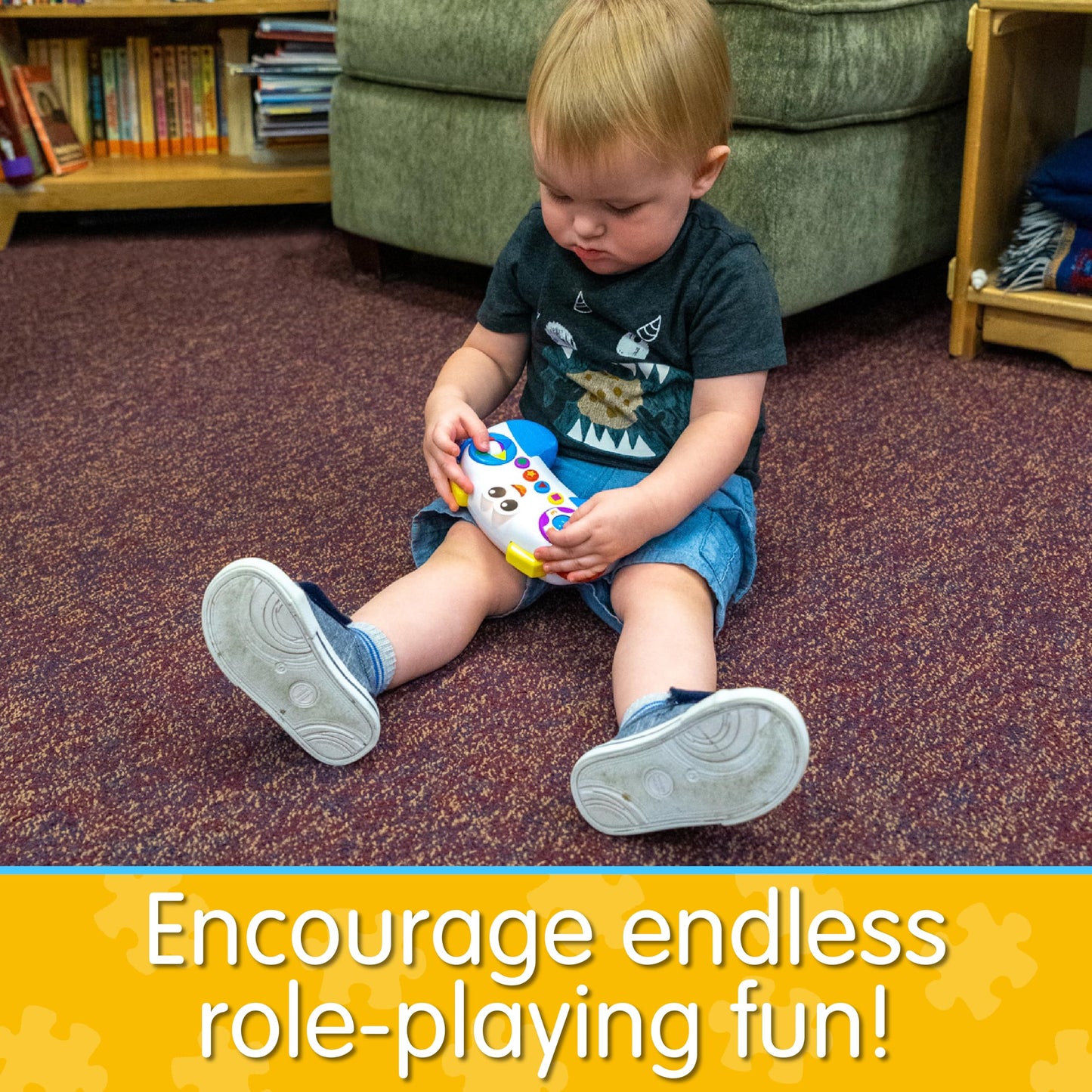 The Learning Journey Early Learning - On The Go Game Controller - Baby Game Controller Toy for Boys & Girls Ages 3 Months and Up