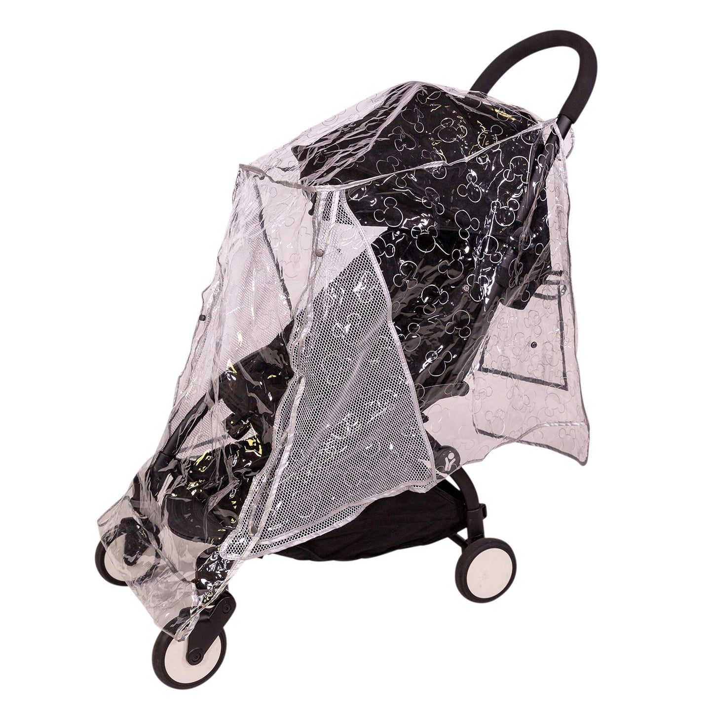 Disney Baby By J.L. Childress Universal Stroller Rain Cover - Disney Stroller Accessory - Disney World Travel Essential - Mickey