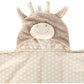 Stephan Baby Terry Plush Hooded Bath Towel, Giraffe, 0-24 Months