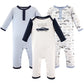 Hudson Baby Unisex Baby Cotton Coverall, Classic Car, 9-12 Months Us