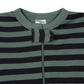 Gerber Baby Boys' Toddler 2-Pack Footed Pajamas, Bear Green Stripes White, 3T