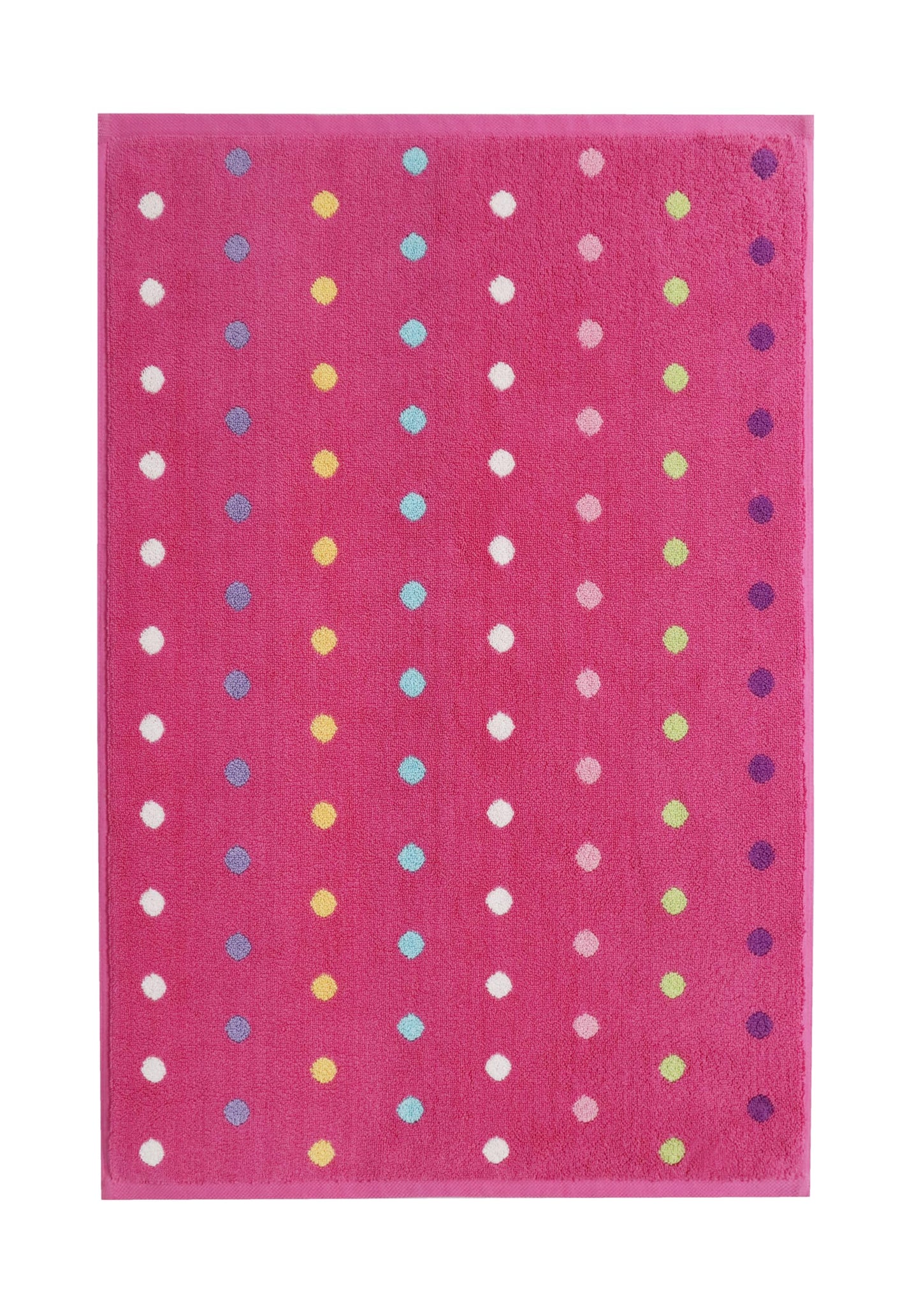 Original Kids Bath Time Kids Bath Mat - Sugar & Spice 100% Cotton Reversible Shower Mat - Soft Absorbent 1100 Gsm Toddler Bath T